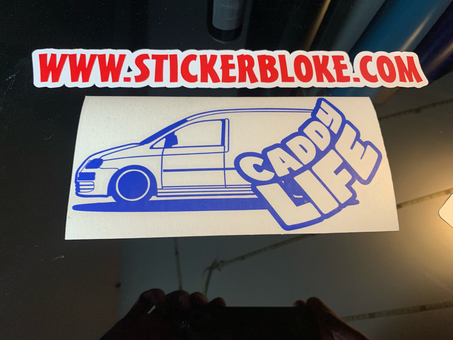CADDY LIFE VAN STICKER