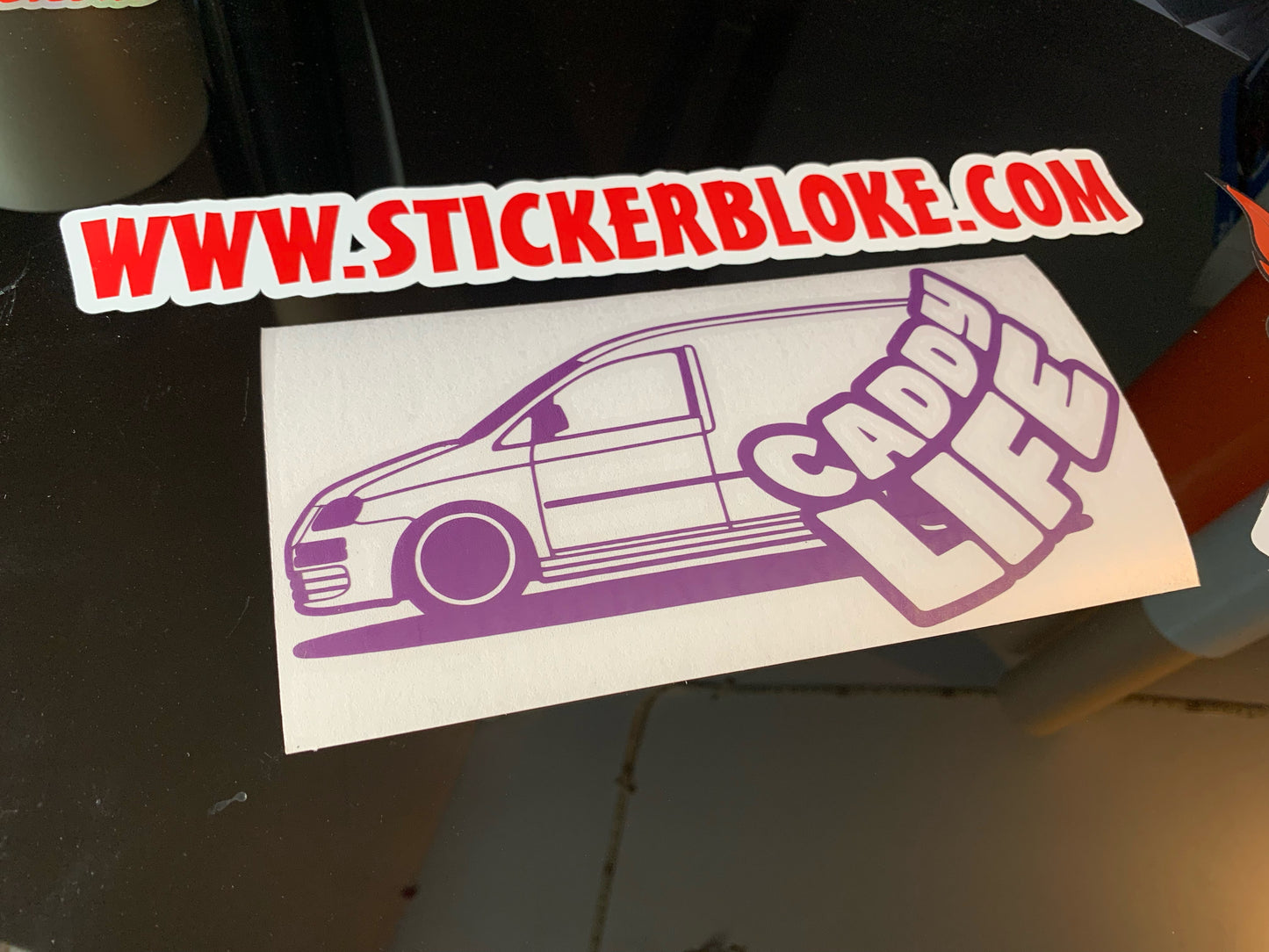 CADDY LIFE VAN STICKER