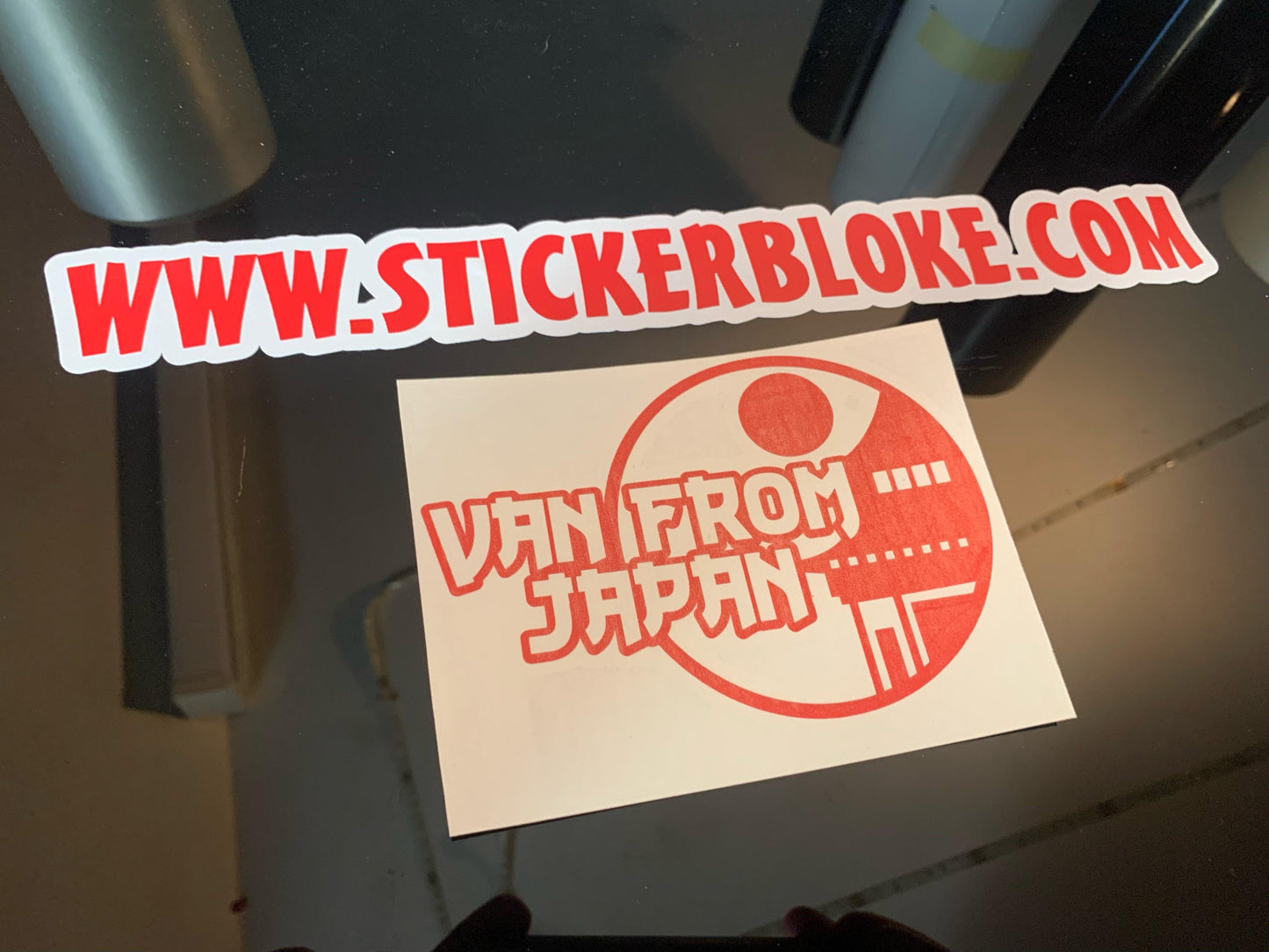 VAN FROM JAPAN STICKER