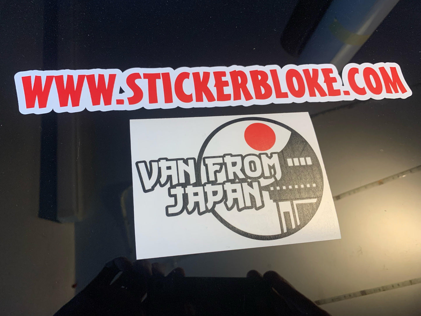 VAN FROM JAPAN STICKER