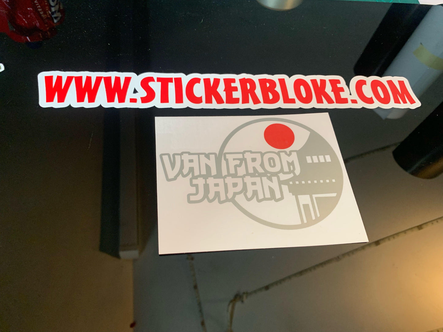 VAN FROM JAPAN STICKER