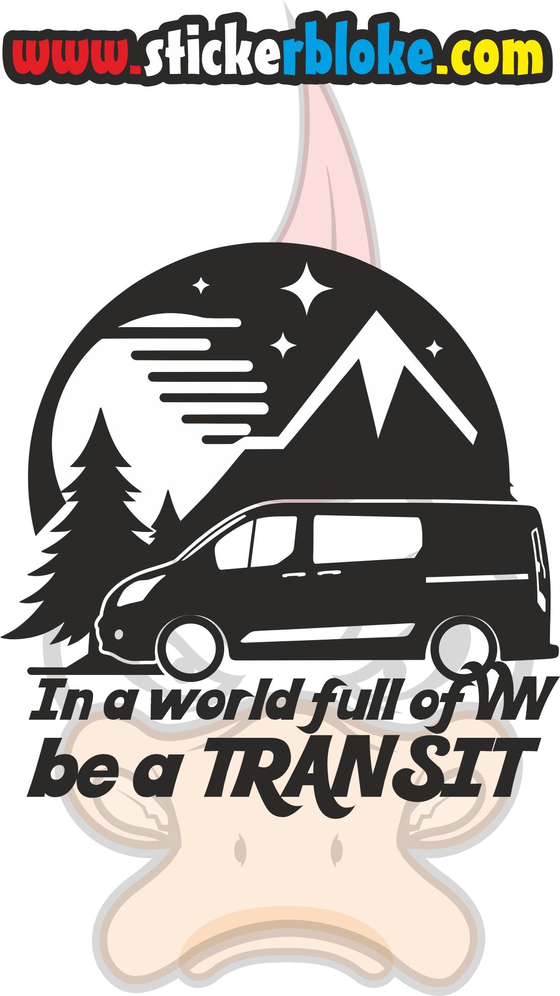 IN A WORLD FULL OF VW BE A TRANSIT