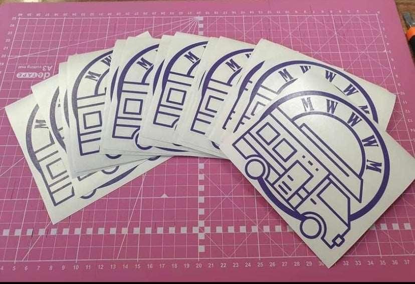 MWWWM CLUB STICKER - STICKERBLOKE