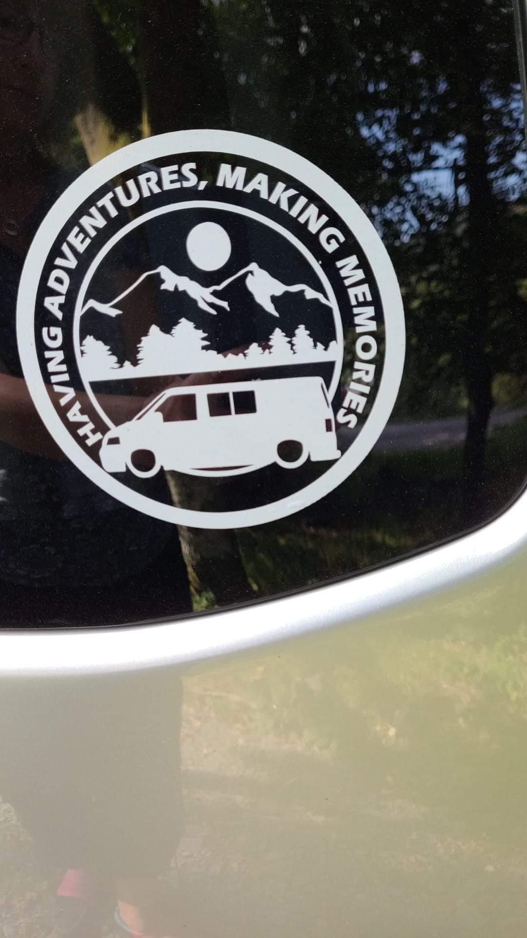 HAVING ADVENTURES MAKING MEMORIES T5 - STICKERBLOKE