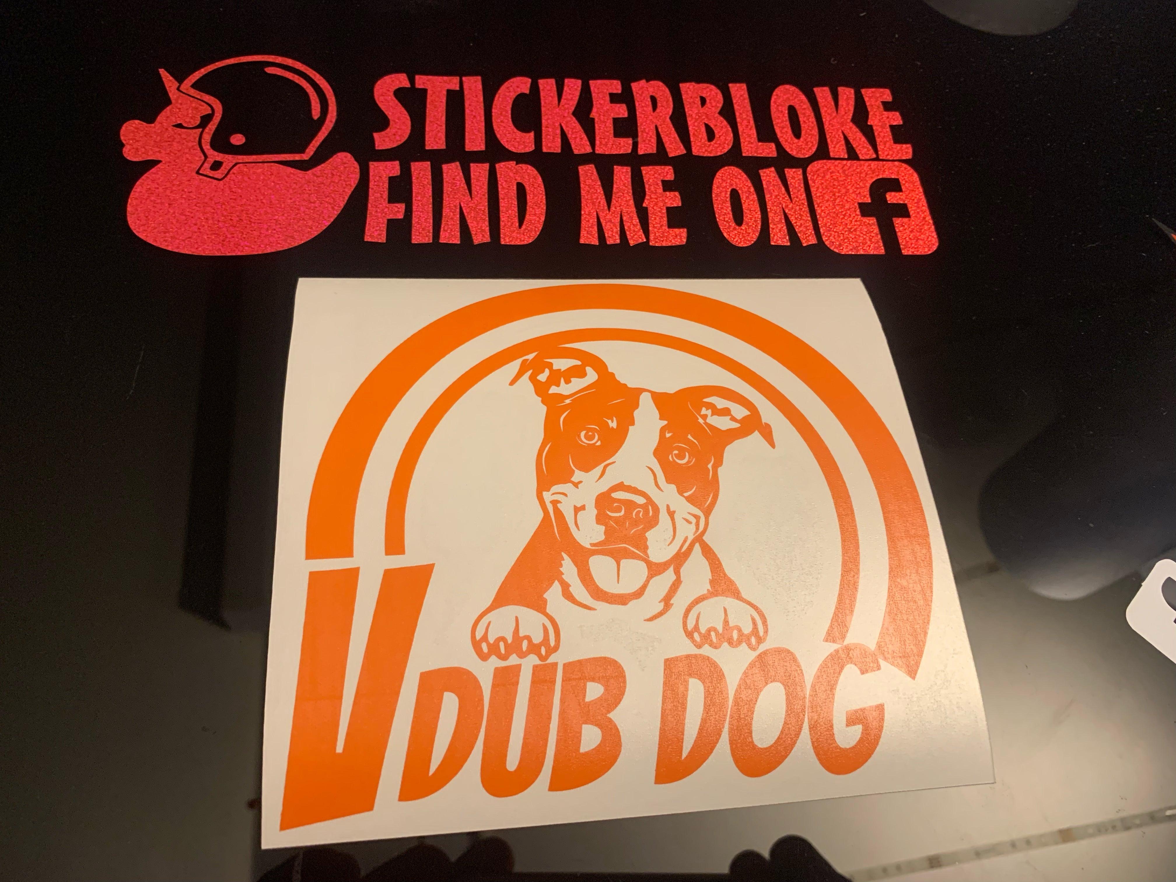 DUB DOGS STICKERS/DECALS – STICKERBLOKE