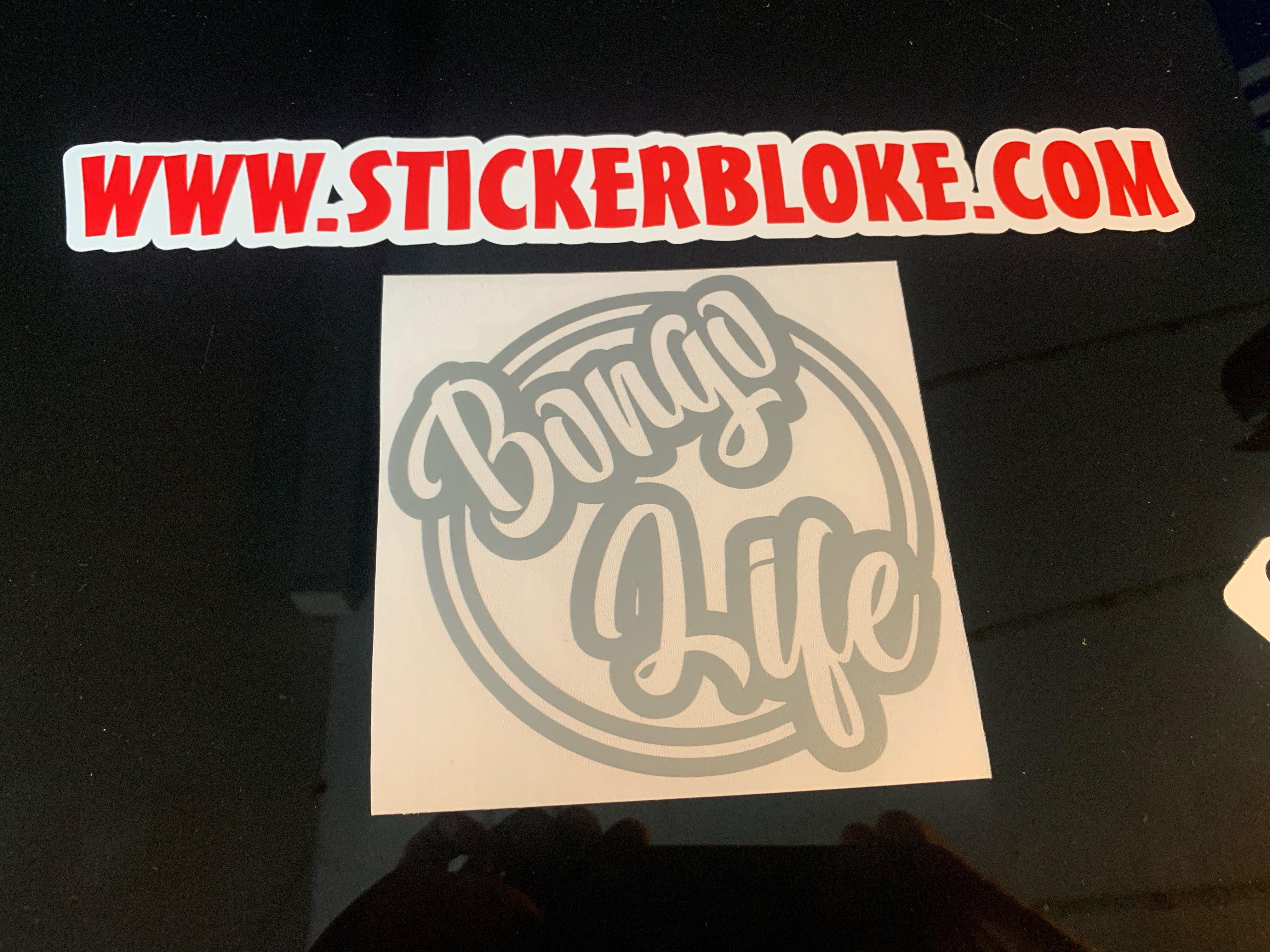 Bongo Sticker Design BONGO LIFE STICKER – STICKERBLOKE