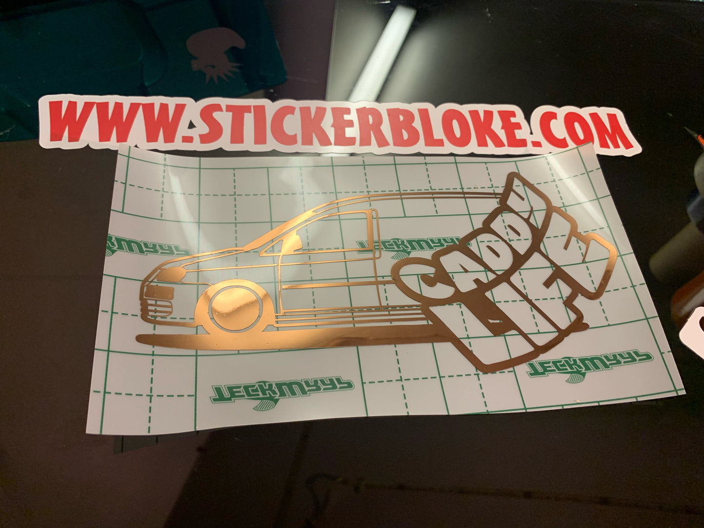 CADDY LIFE VAN STICKER