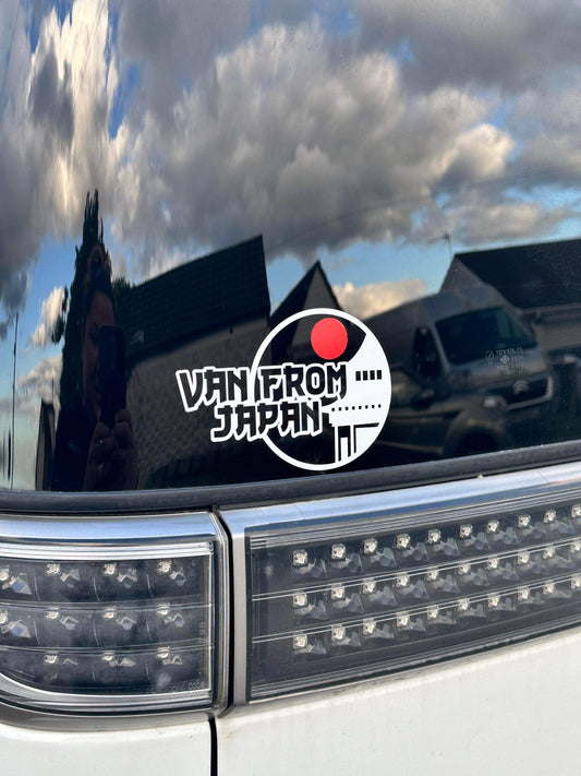 VAN FROM JAPAN STICKER