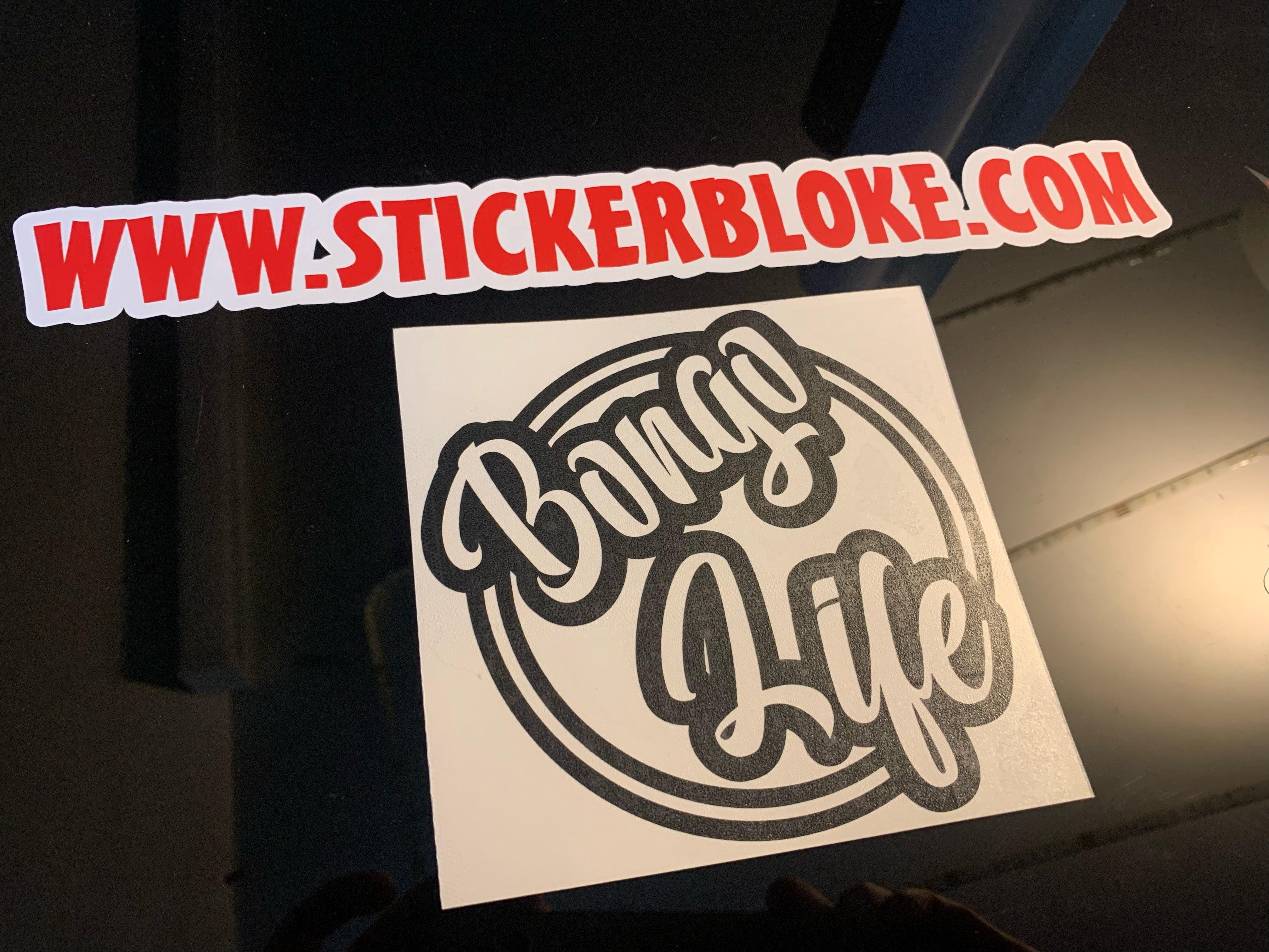 Bongo Sticker Design BONGO LIFE STICKER – STICKERBLOKE
