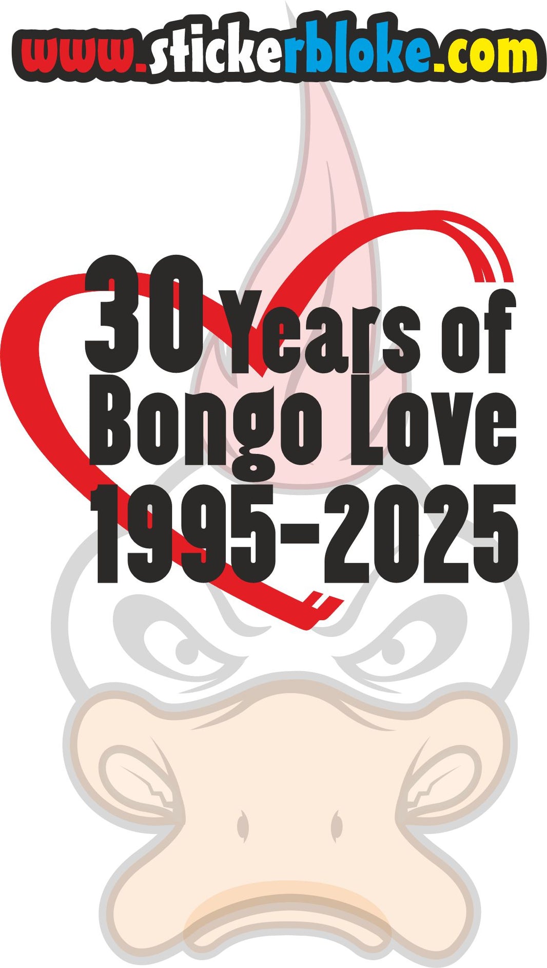 Bongo Sticker Design BONGO THEMED STICKERS – STICKERBLOKE