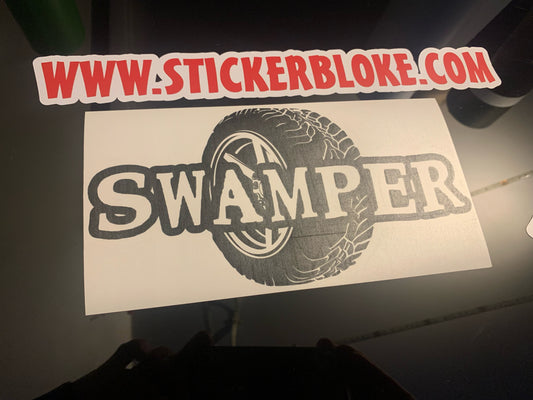 SWAMPER WHEEL STICKER