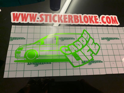 CADDY LIFE VAN STICKER