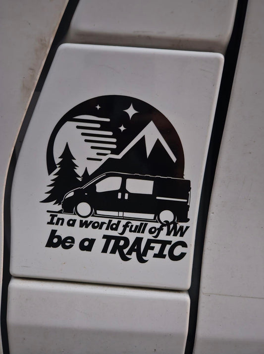 IN A WORLD FULL OF VW BE A TRAFIC