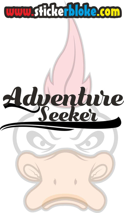 ADVENTURE SEEKER WORDING