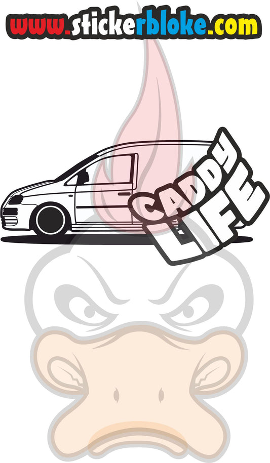 CADDY LIFE VAN STICKER