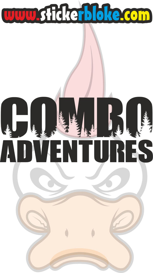 COMBO ADVENTURES STICKER