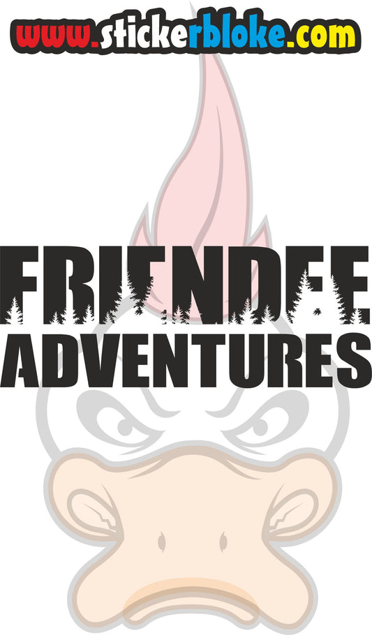 FRIENDEE ADVENTURES STICKER