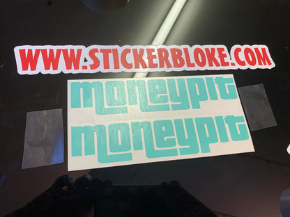 MONEYPIT X2 STICKERS