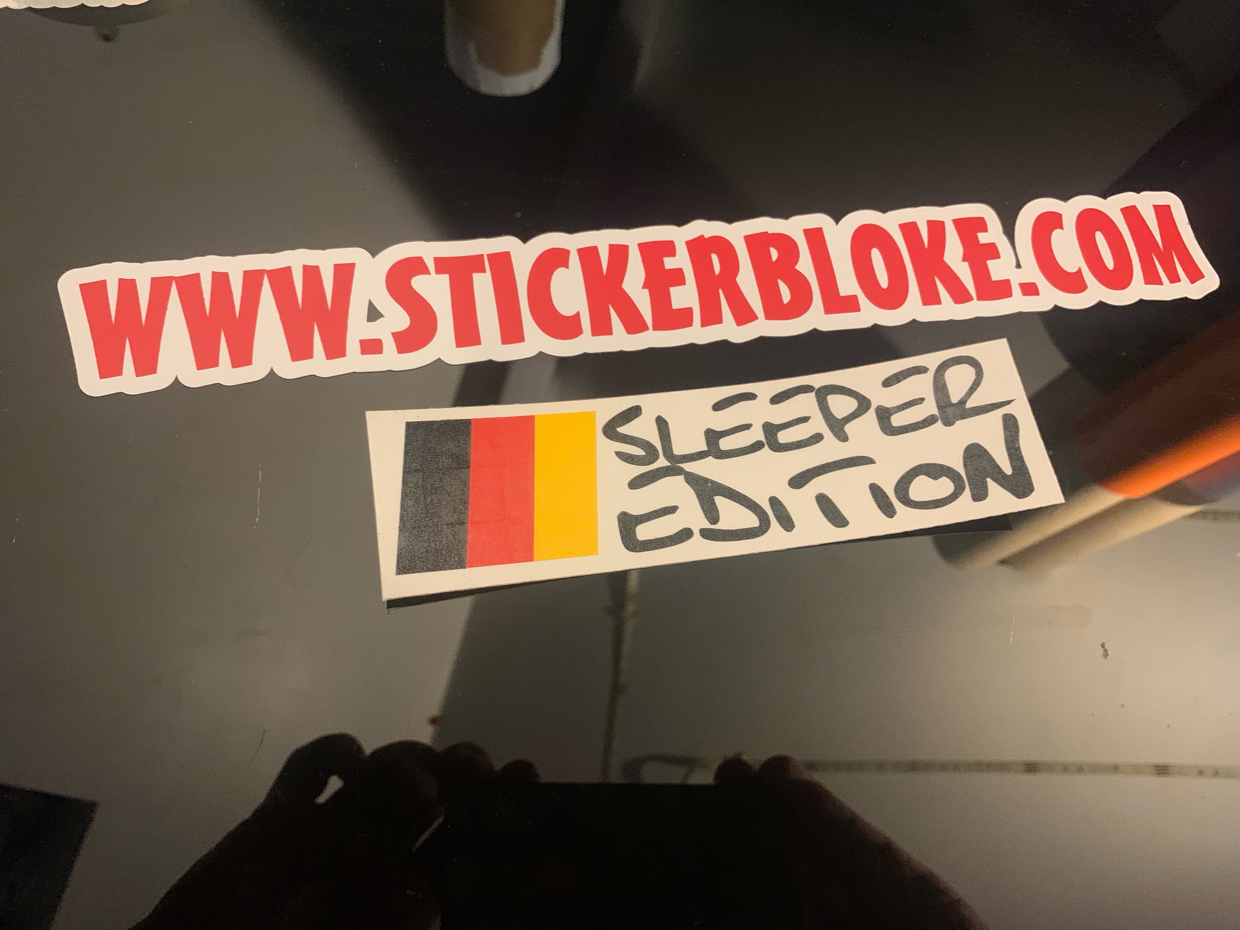 SLEEPER EDITION GERMAN COLOURS – STICKERBLOKE