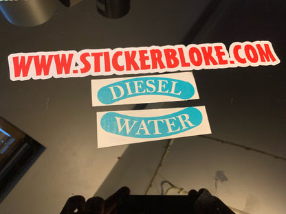 ROMAHOME WATER DIESEL STICKER