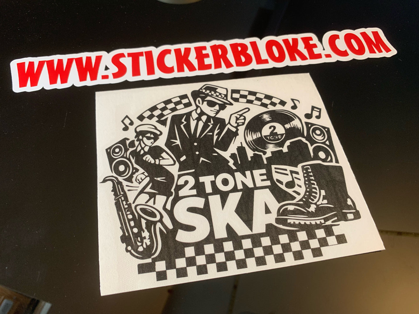 SKA 2TONE MAN AND WOMAN
