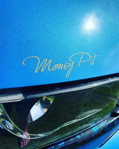 MONEY PIT SCRIPT STICKER