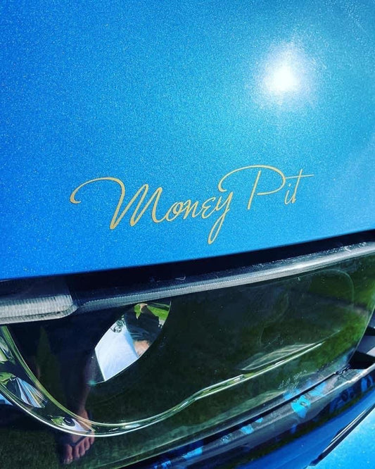 MONEY PIT SCRIPT STICKER