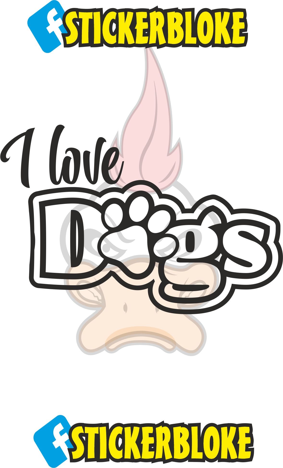 I LOVE DOGS