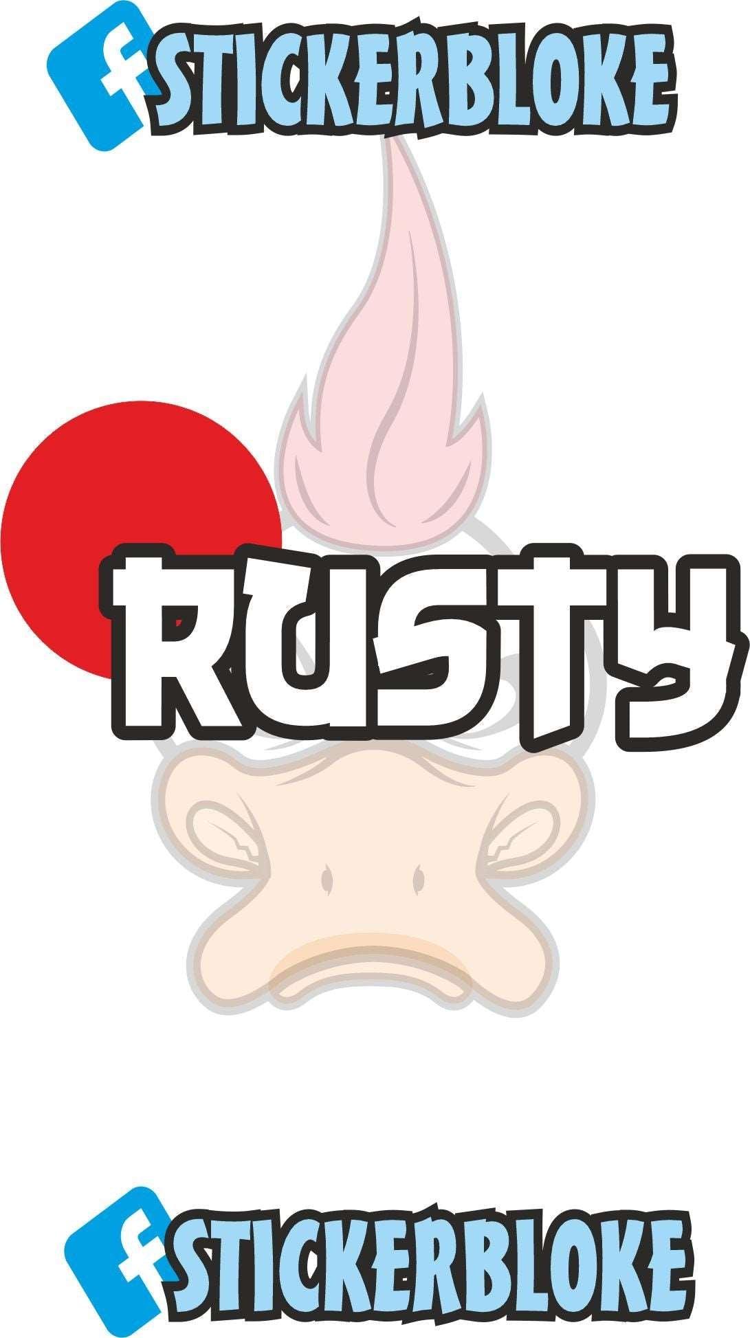 JDM RUSTY STICKER – STICKERBLOKE