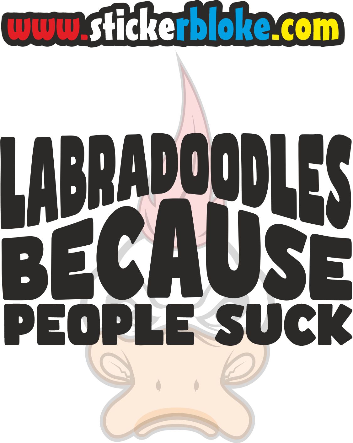 LABRADOODLES BECAUSE PEOPLE SUCK