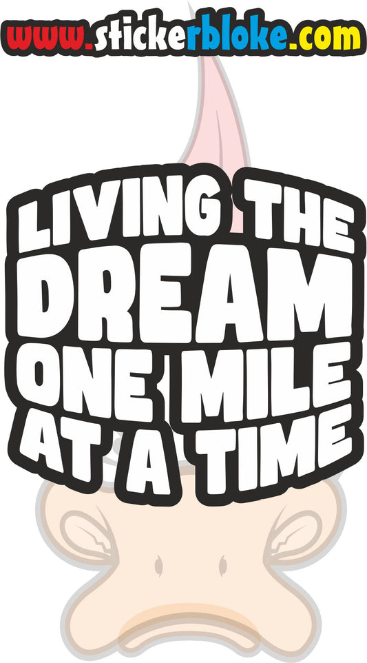LIVING THE DREAM ONE MILE AT A TIME