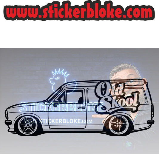 OLD SKOOL MK2 ESCORT VAN