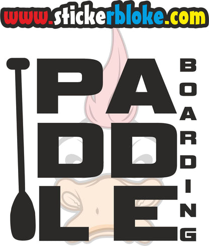 PADDLE BOARDING