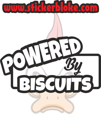 POWERED BY BISCUITS
