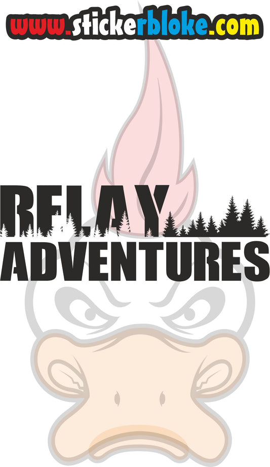 RELAY ADVENTURES STICKER