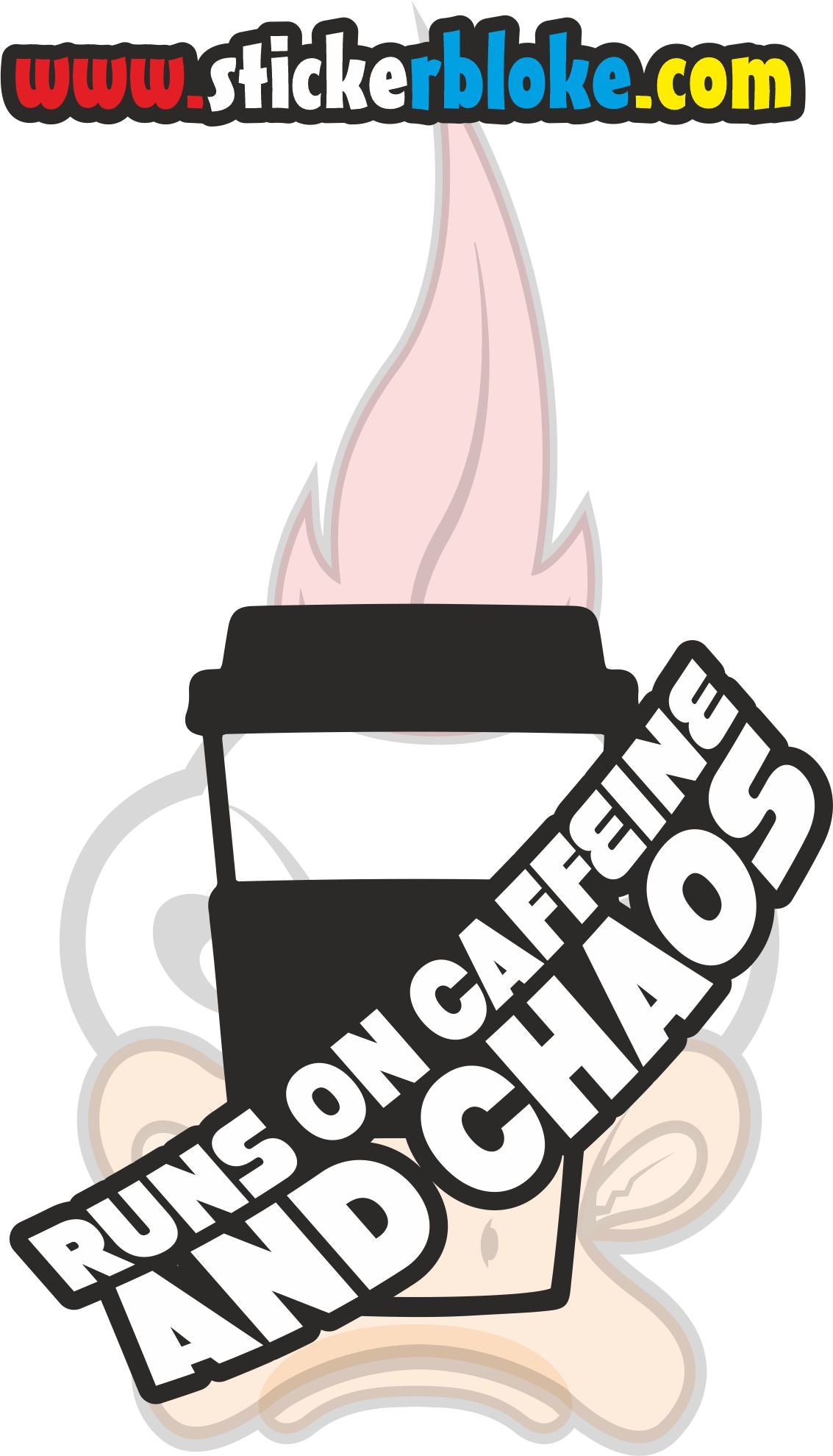 RUNS ON CAFFEINE AND CHAOS