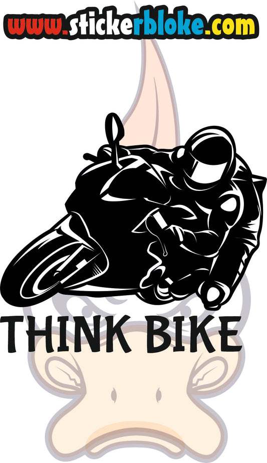 THINK BIKE STICKER