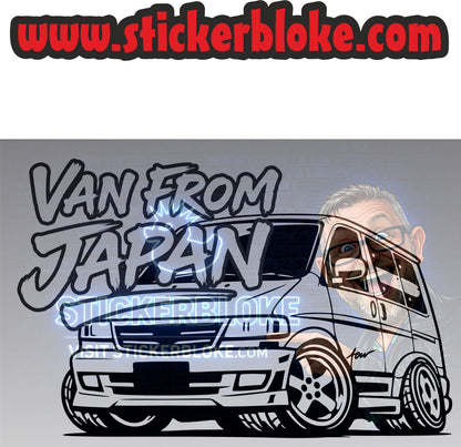 VAN FROM JAPAN CARTOON