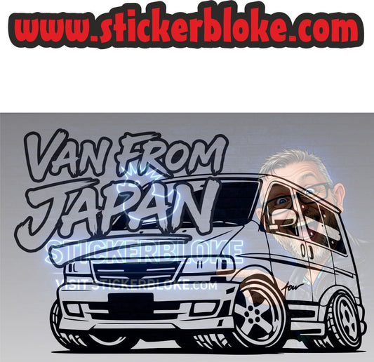 VAN FROM JAPAN CARTOON