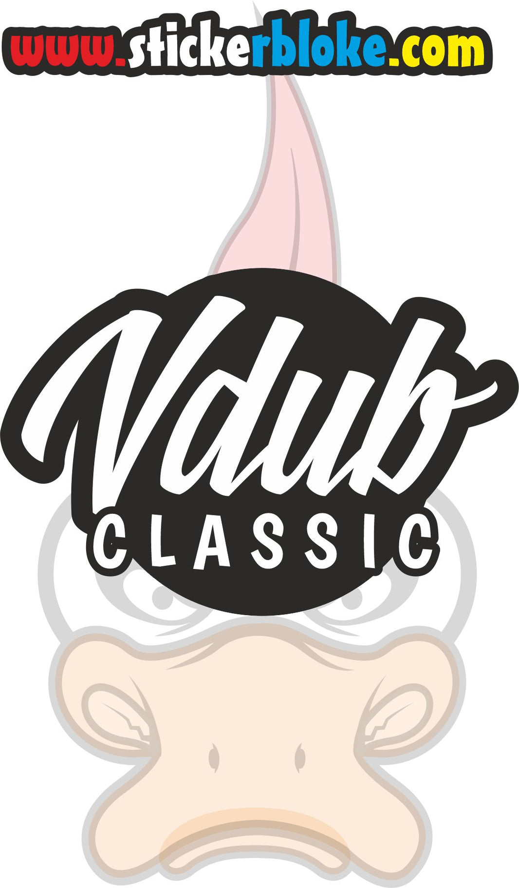 DUB VDUB STYLE – STICKERBLOKE
