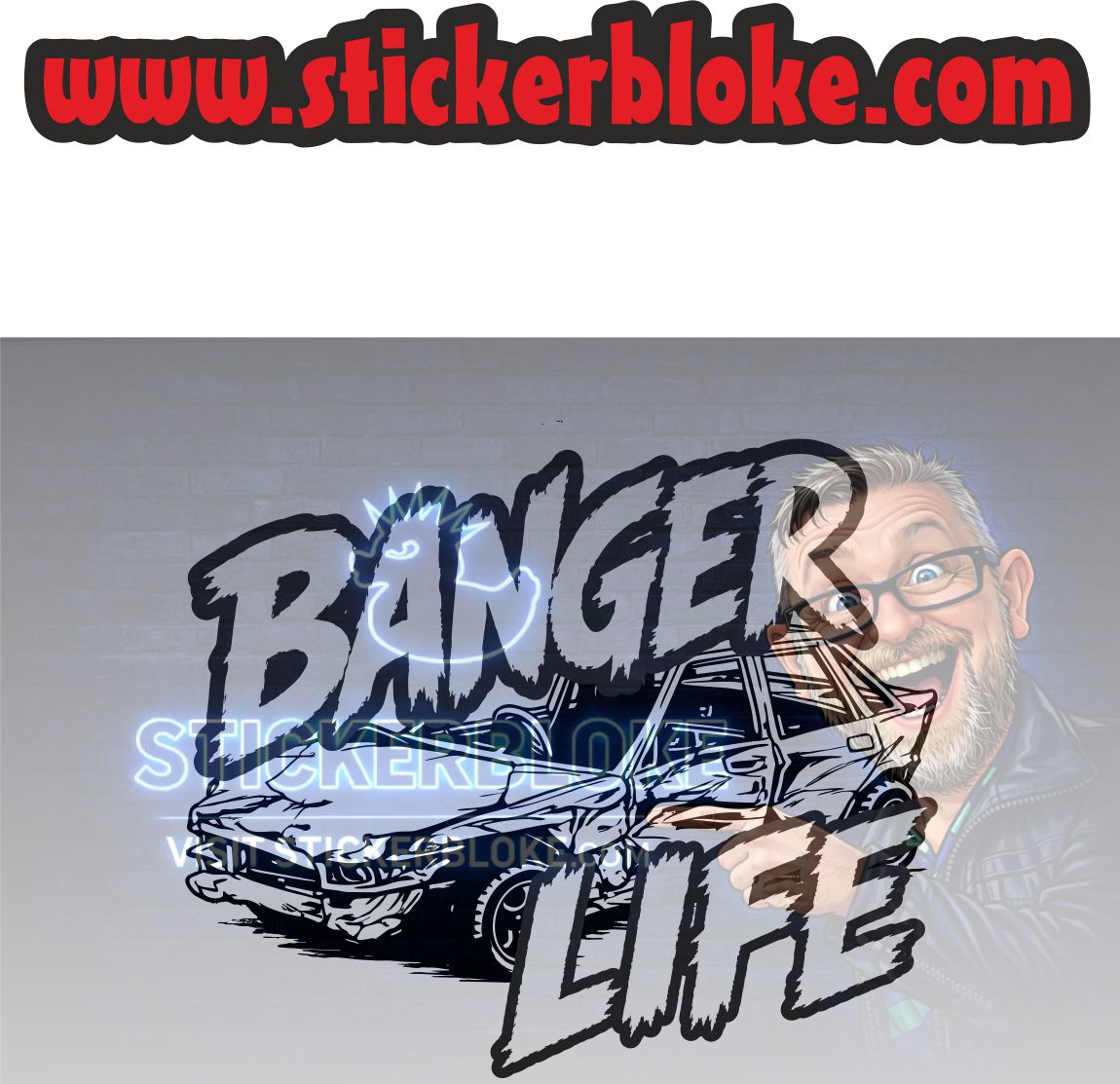 BANGER LIFE STICKER
