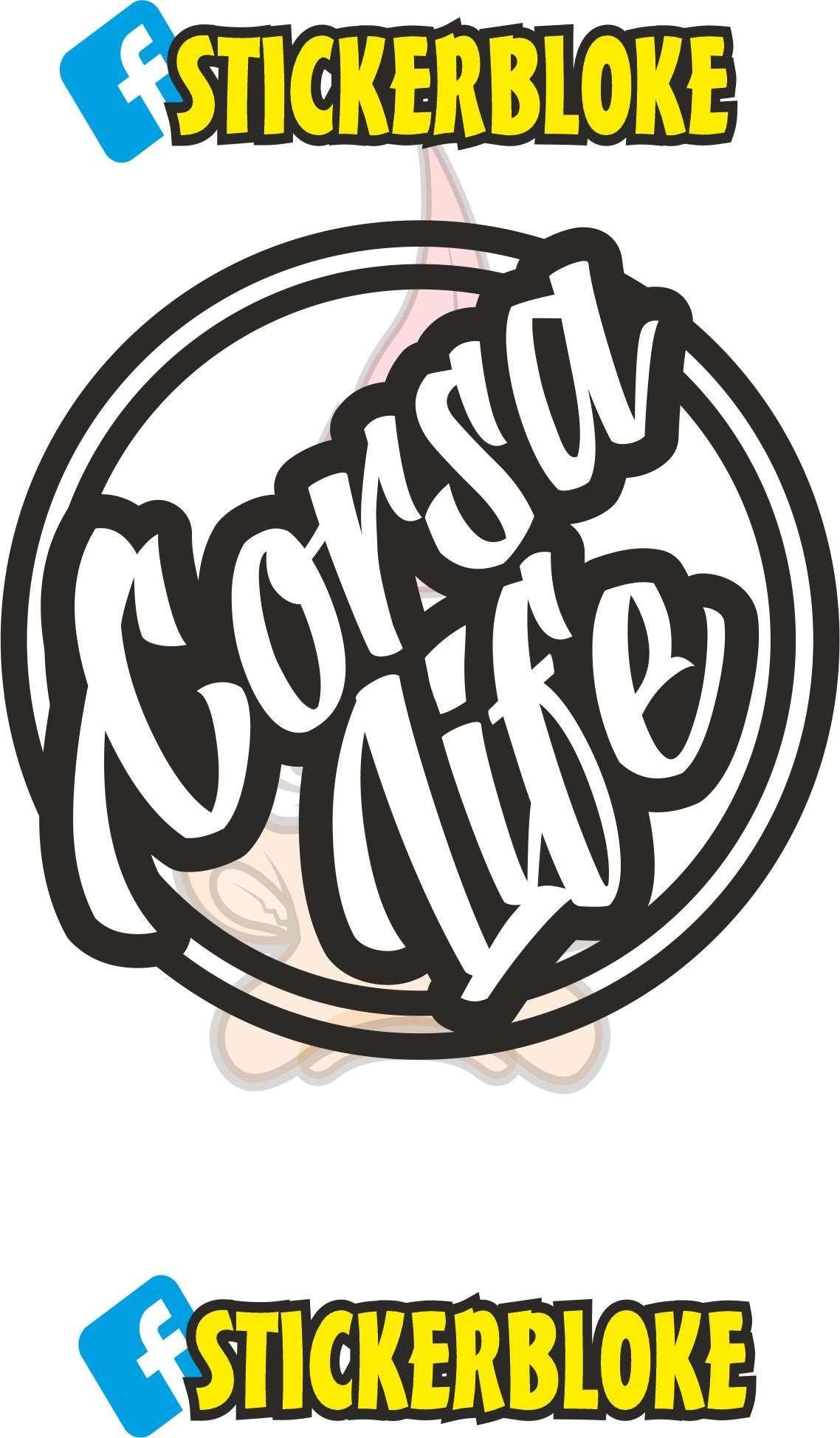 CORSA LIFE STICKER