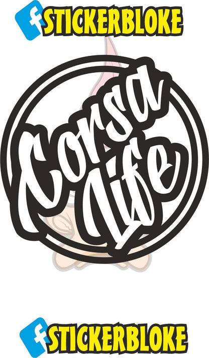 CORSA LIFE STICKER