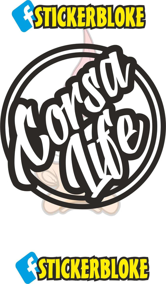 CORSA LIFE STICKER