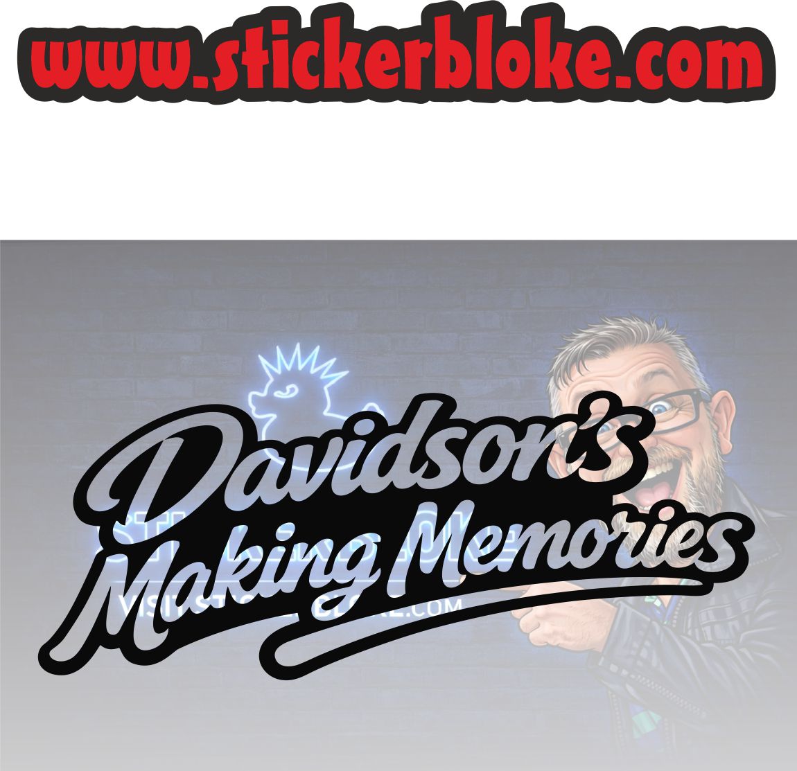 MAKING MEMORIES PERSONALISED SURNAME