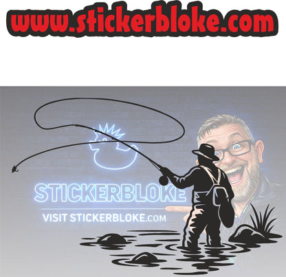FLY FISHING STICKER