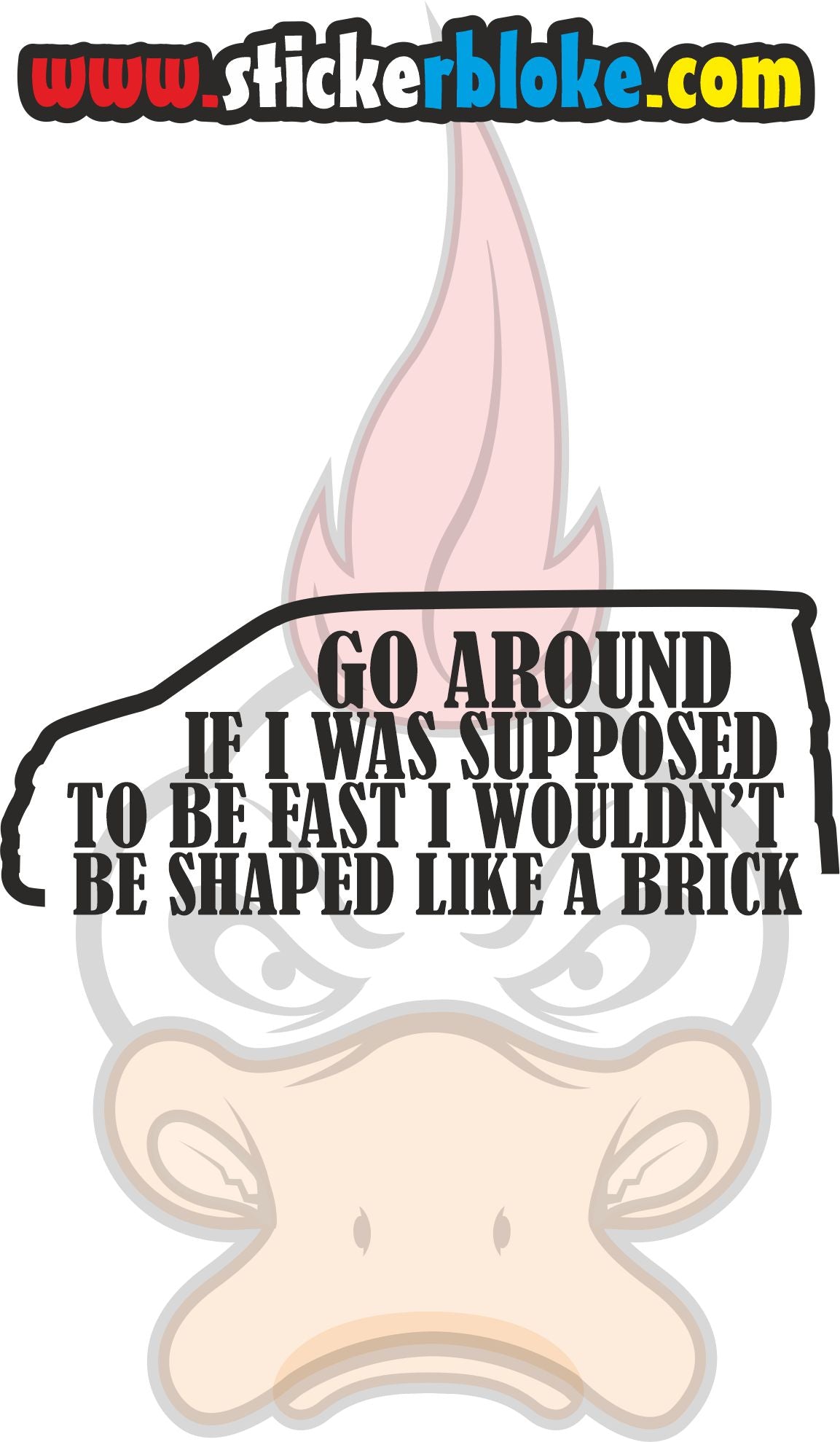 ELGRAND GO AROUND STICKER