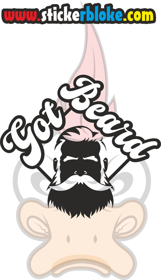 GOT BEARD STICKER