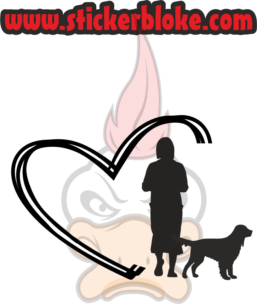 HEART LADY SPANIEL