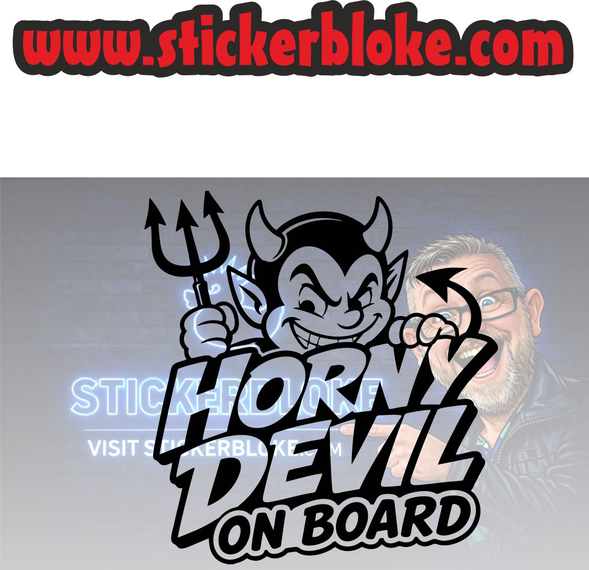 HORNY DEVIL ON BOARD